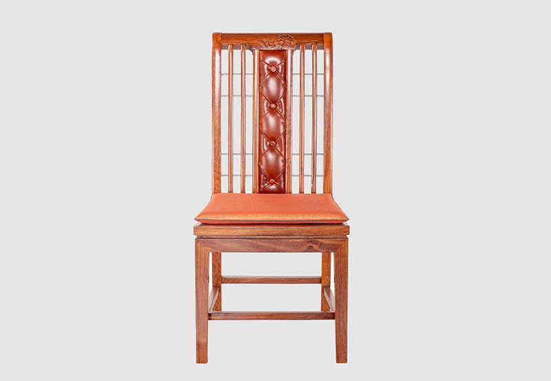 包头芙蓉榭中式实木餐椅效果图